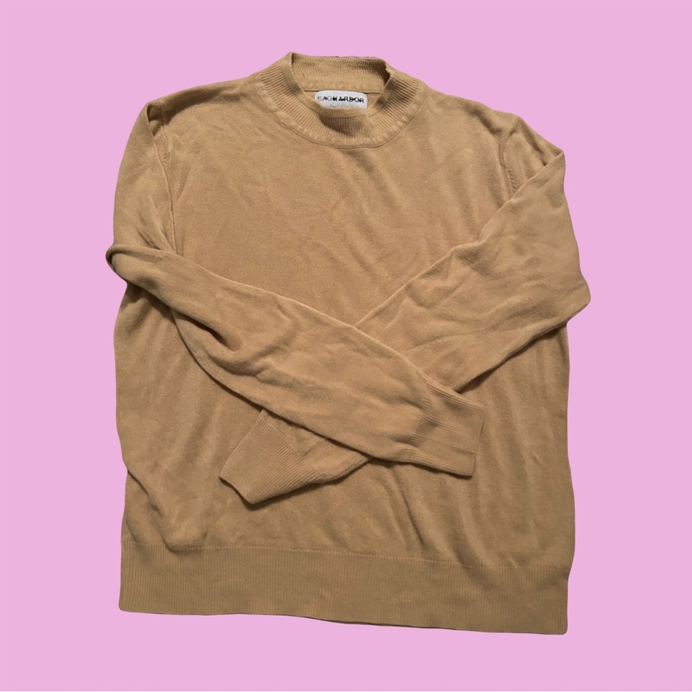 cute sagharbor high neck sweater